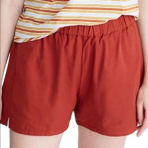 Madewell pull on shorts